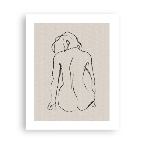 Plakat - Akt dziewczęcy - 40x50 cm