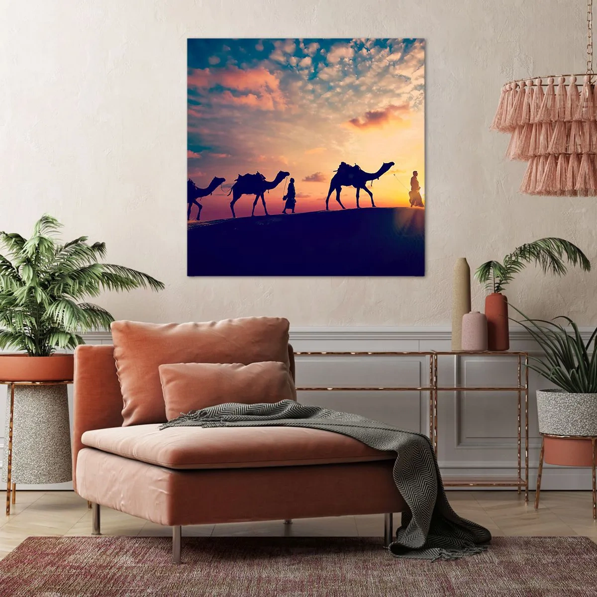 Obraz na płótnie - Tajemniczy duch orientu - 30x30 cm