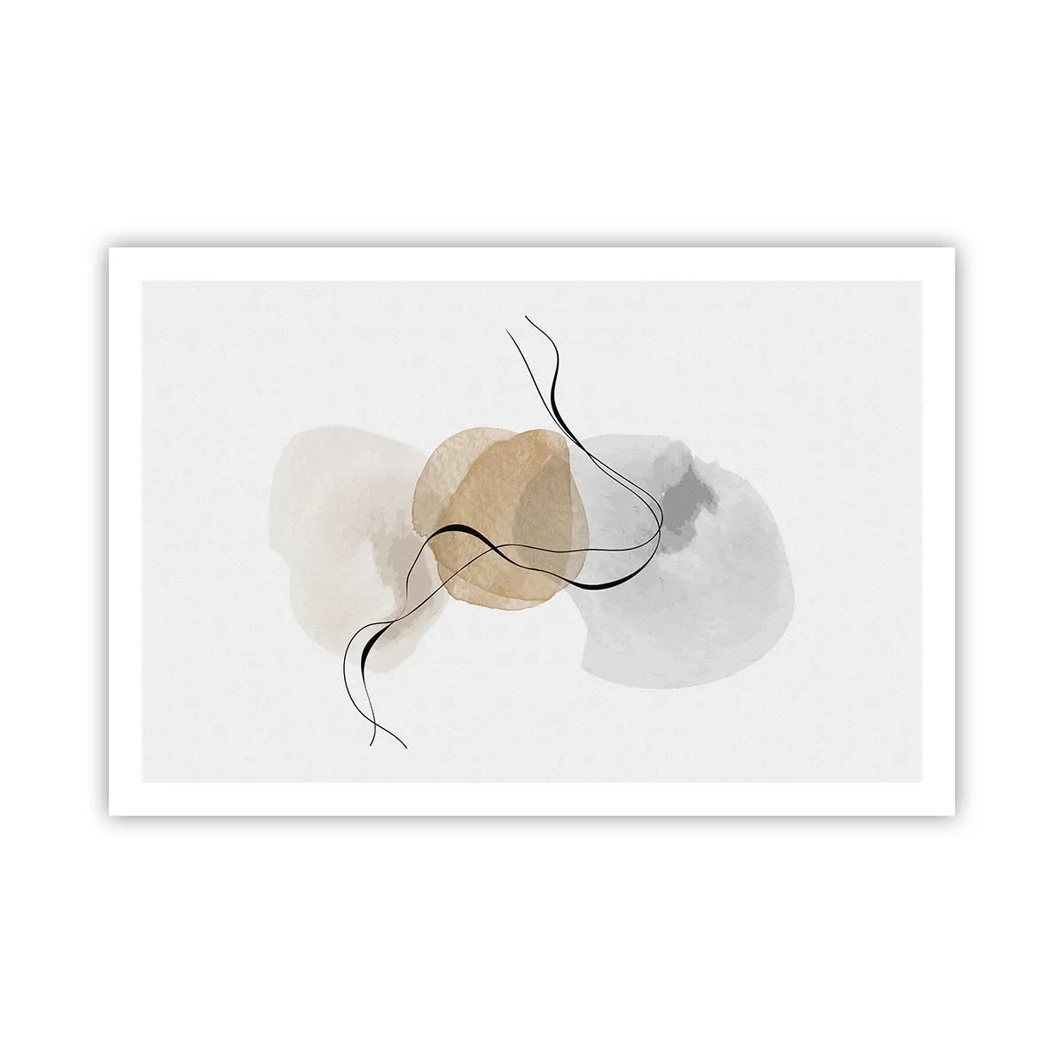 Plakat - Powietrzne paciorki - 91x61 cm