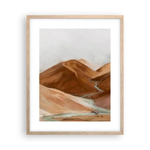 Plakat w ramie jasny dąb - Do źródła - 40x50 cm