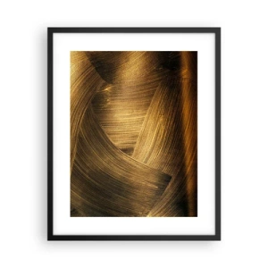 Plakat w czarnej ramie - W złotym labiryncie - 40x50 cm