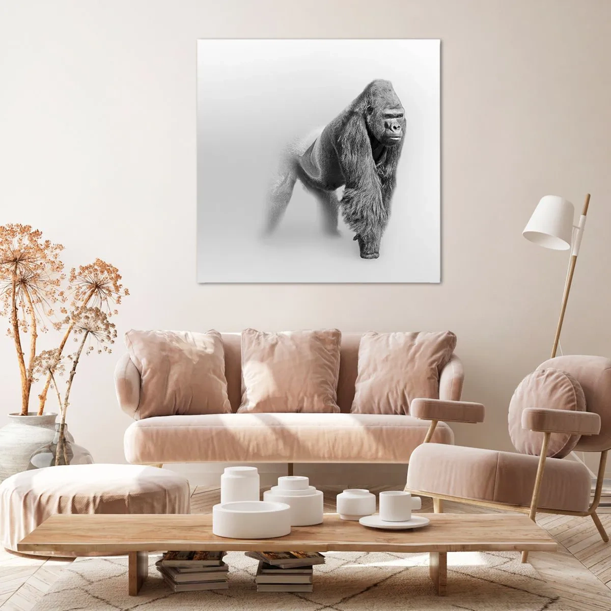 Obraz na płótnie - Pewny swej siły - 40x40 cm