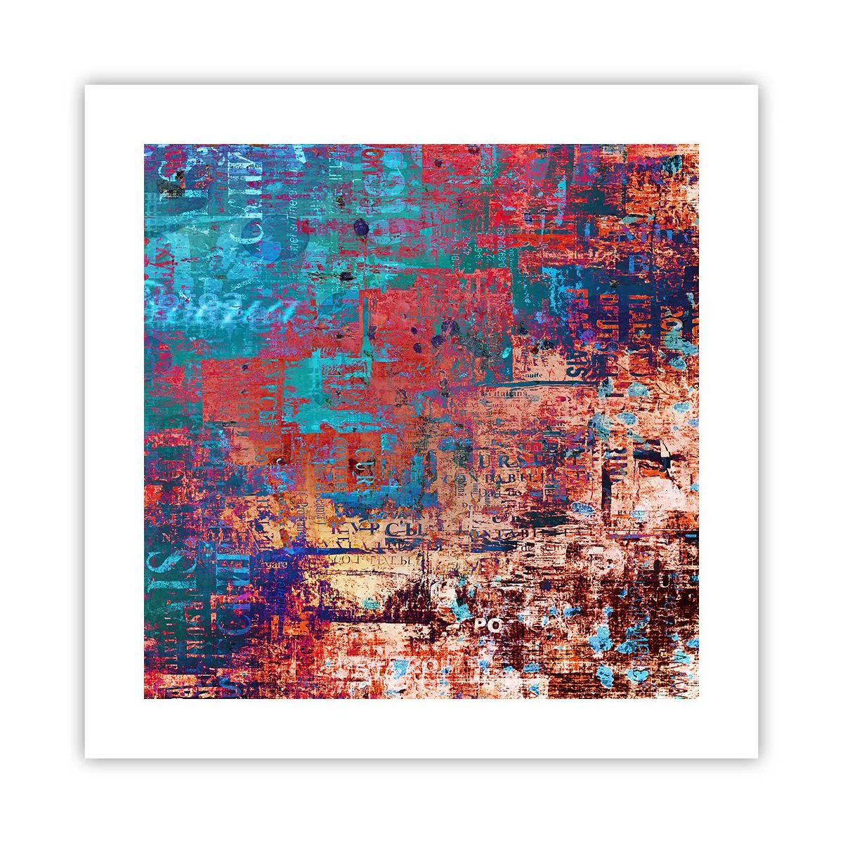 Plakat - Pamięć i niepamięć - 40x40 cm