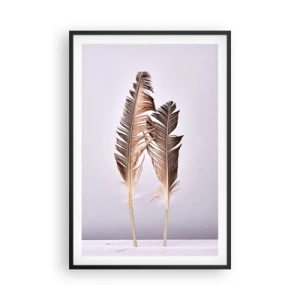 Plakat w czarnej ramie - Przeciw nicości - 61x91 cm