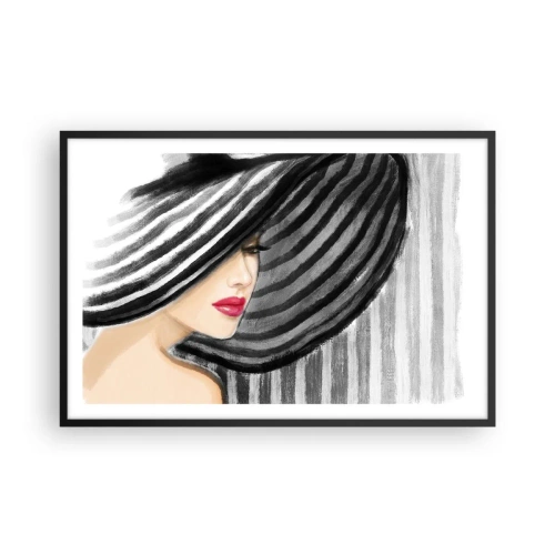 Plakat w czarnej ramie - Gdzie ciebie szukać? - 91x61 cm