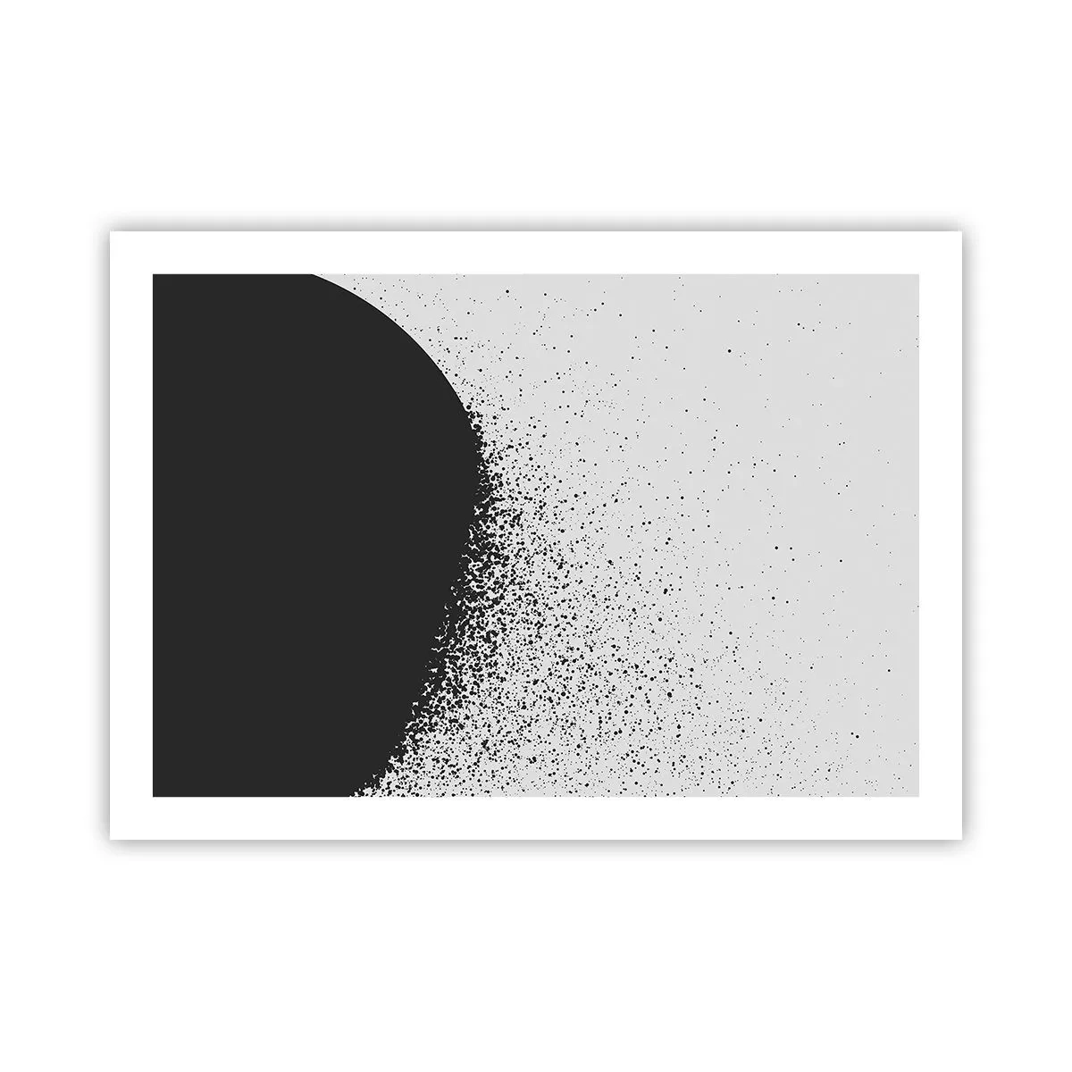 Plakat - Ruch cząsteczek - 70x50 cm