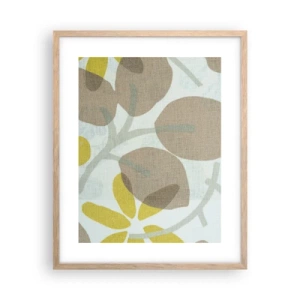Plakat w ramie jasny dąb - Kompozycja w pełnym słońcu - 40x50 cm