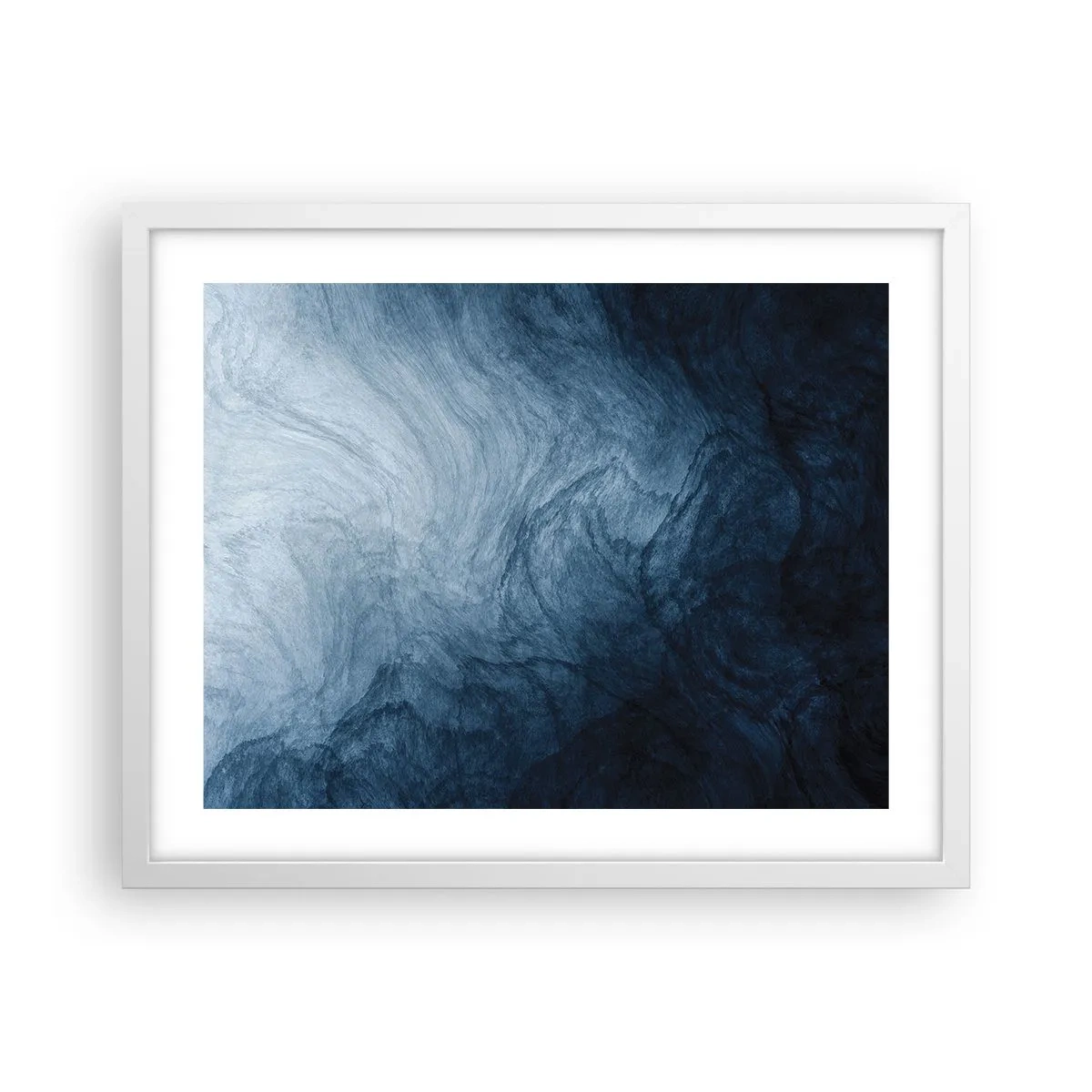 Plakat w białej ramie - W głąb sięgnąć - 50x40 cm