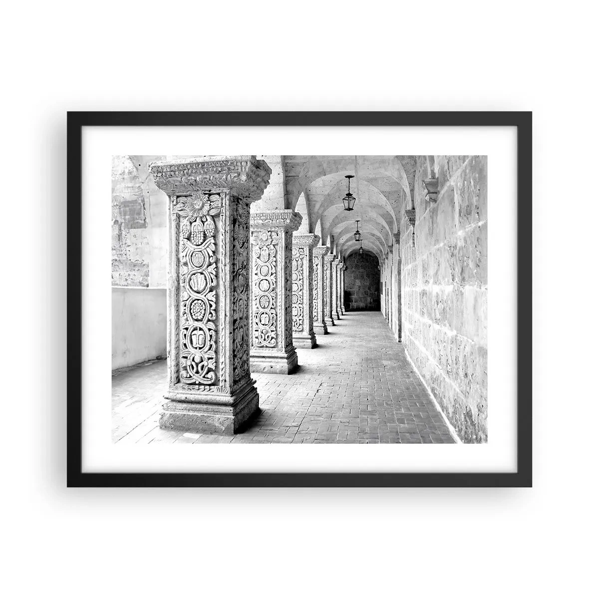 Plakat w czarnej ramie - A dokąd to…? - 50x40 cm