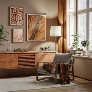 Elegant nature - Inspiracja do salonu