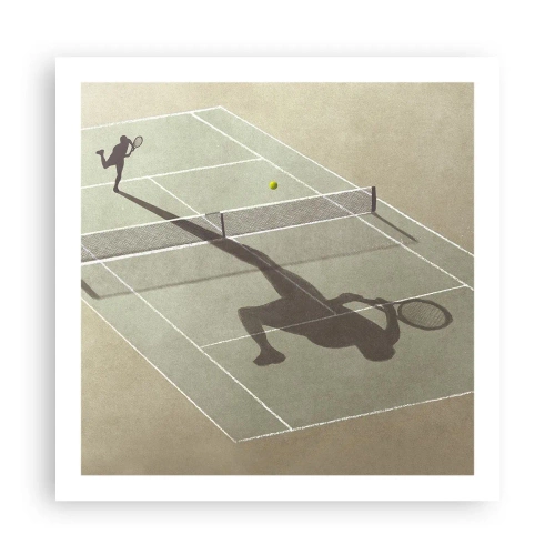 Plakat - Pokonać siebie - 60x60 cm