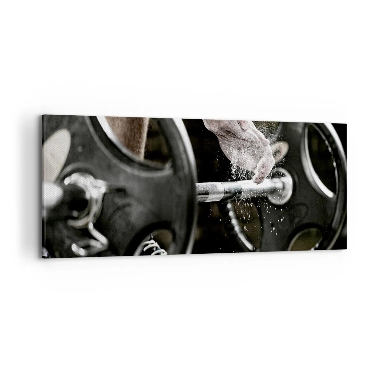 Obraz na płótnie - Wyzwanie podjęte! - 100x40 cm