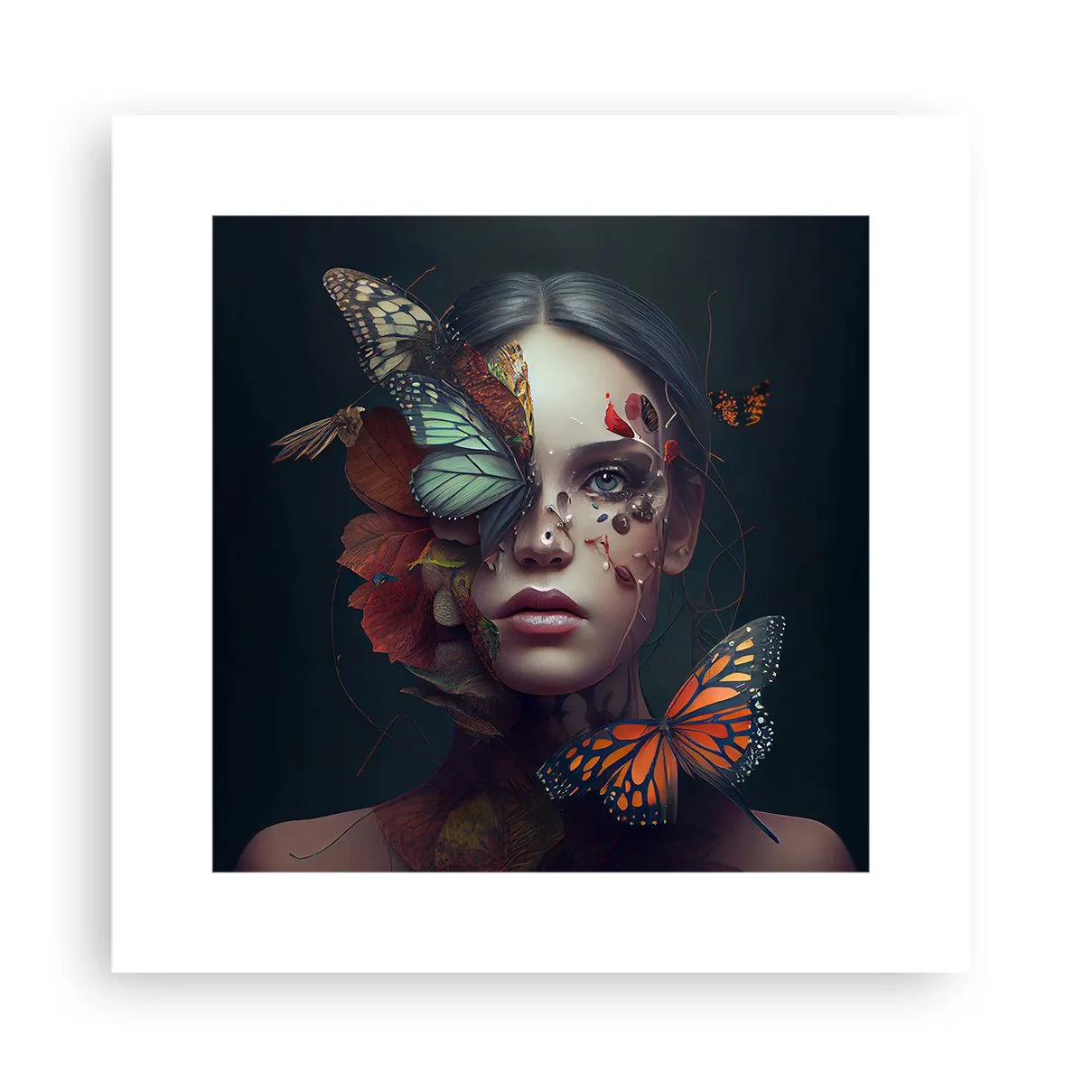 Plakat - Cudowna metamorfoza - 30x30 cm
