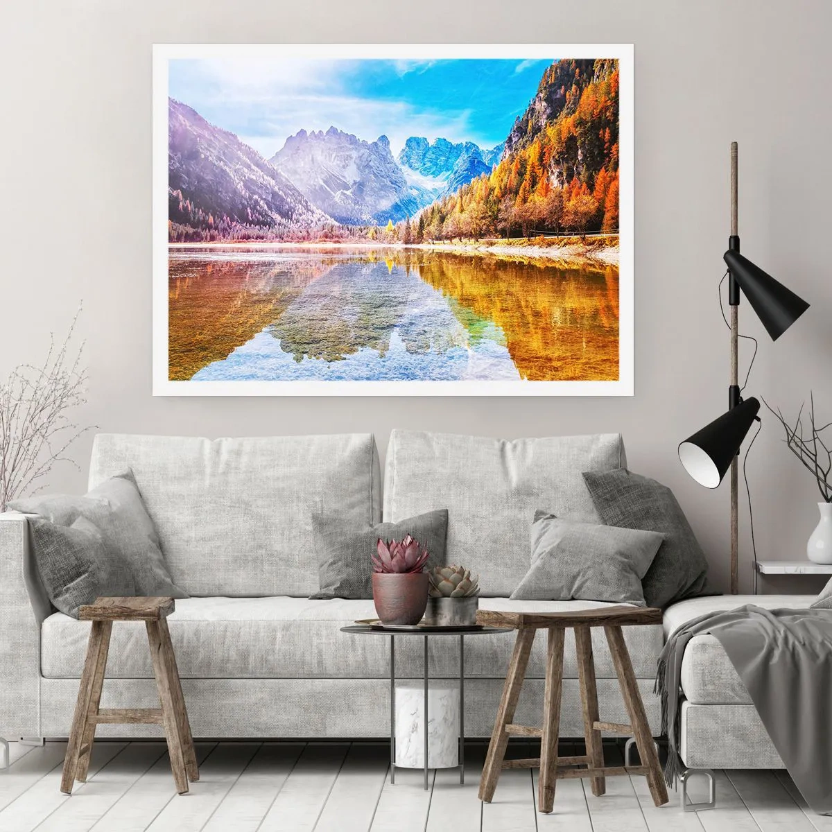 Plakat - A w górach już jesień - 50x40 cm