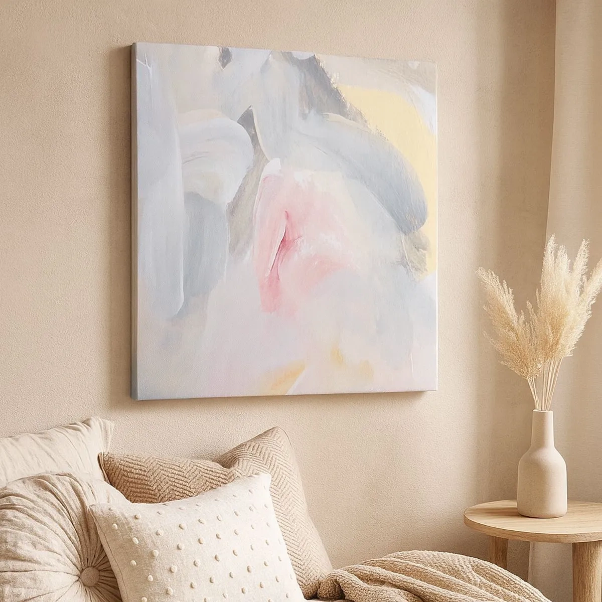 Obraz na płótnie - W pastelowym świecie - 30x30 cm