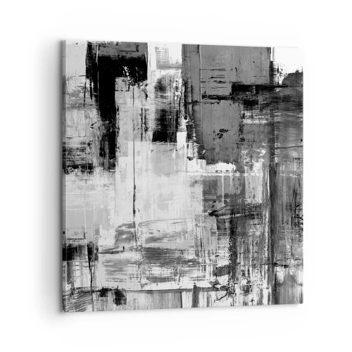 Obraz na płótnie - Szare jest piękne - 60x60 cm