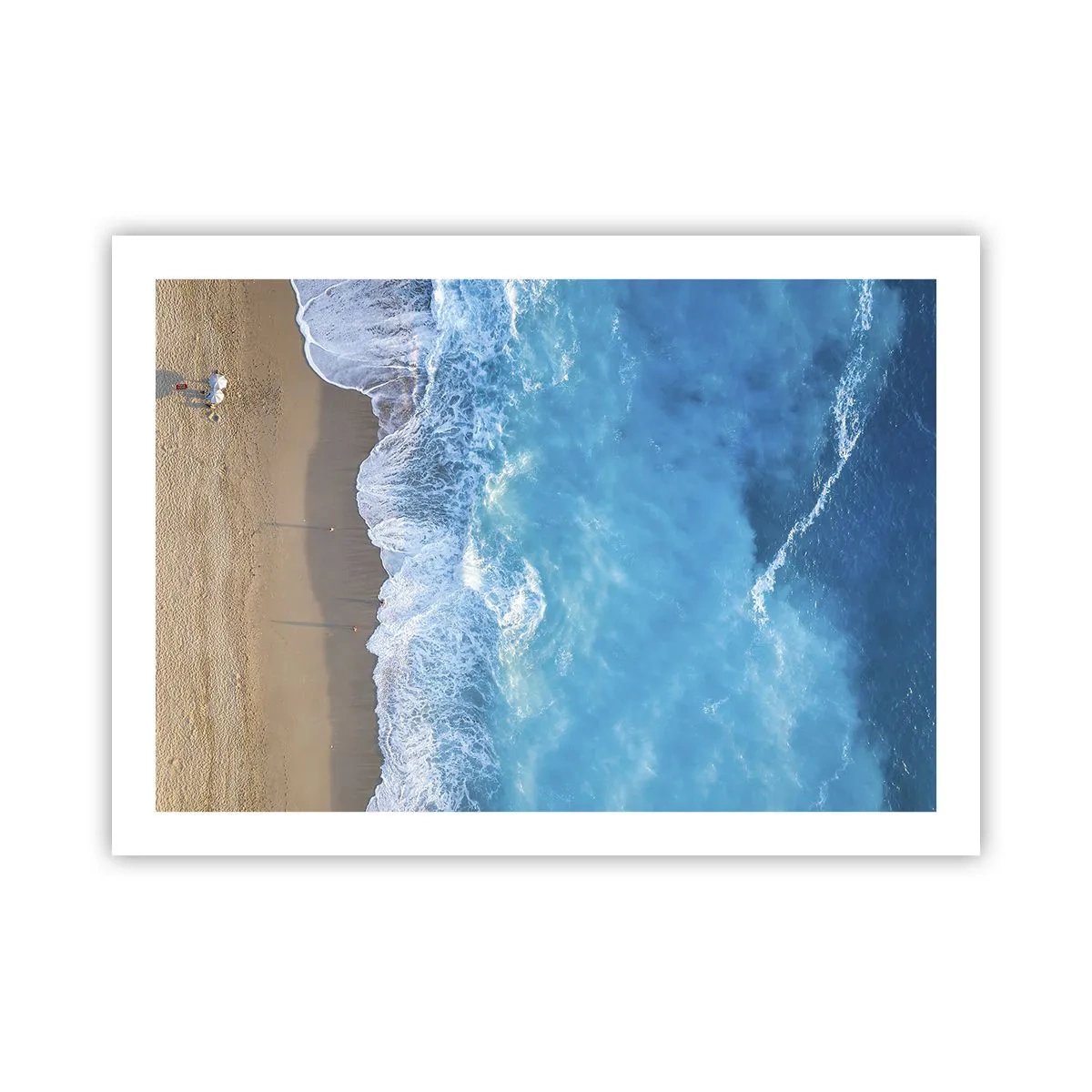 Plakat - Siła błękitu - 70x50 cm