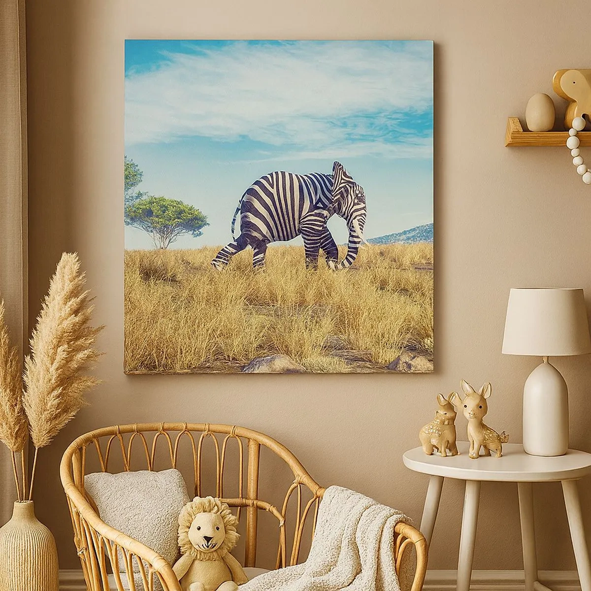 Obraz na płótnie - Szarość już niemodna - 30x30 cm