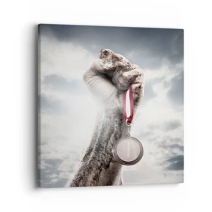 Obraz na płótnie - Per aspera ad astra - 40x40 cm