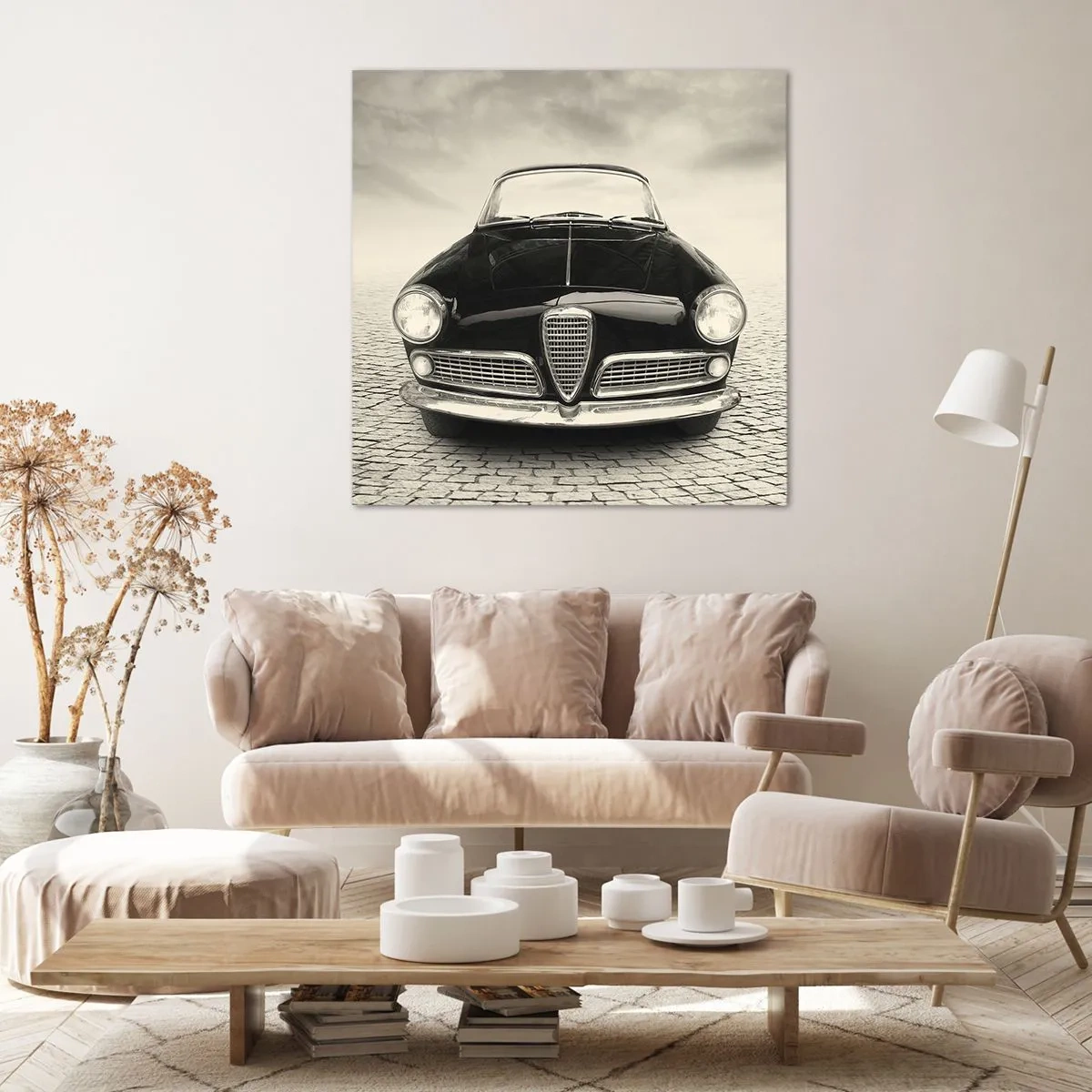 Obraz na płótnie - I jak mnie nie kochać? - 30x30 cm