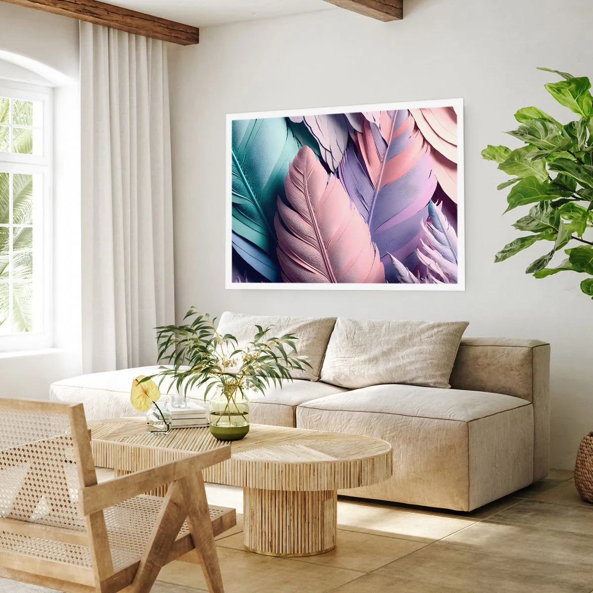 Plakat - Ptasi szyk - 91x61 cm