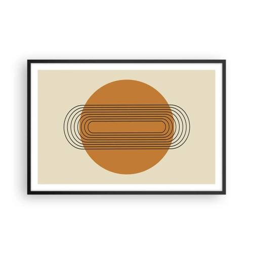 Plakat w czarnej ramie - Plan doskonały - 91x61 cm