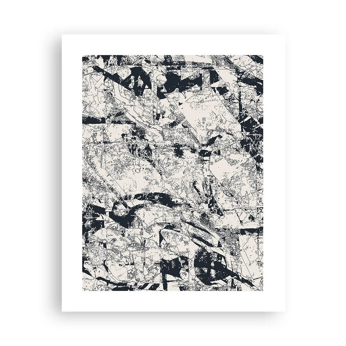 Plakat - Przenikanie przeciwieństw - 40x50 cm