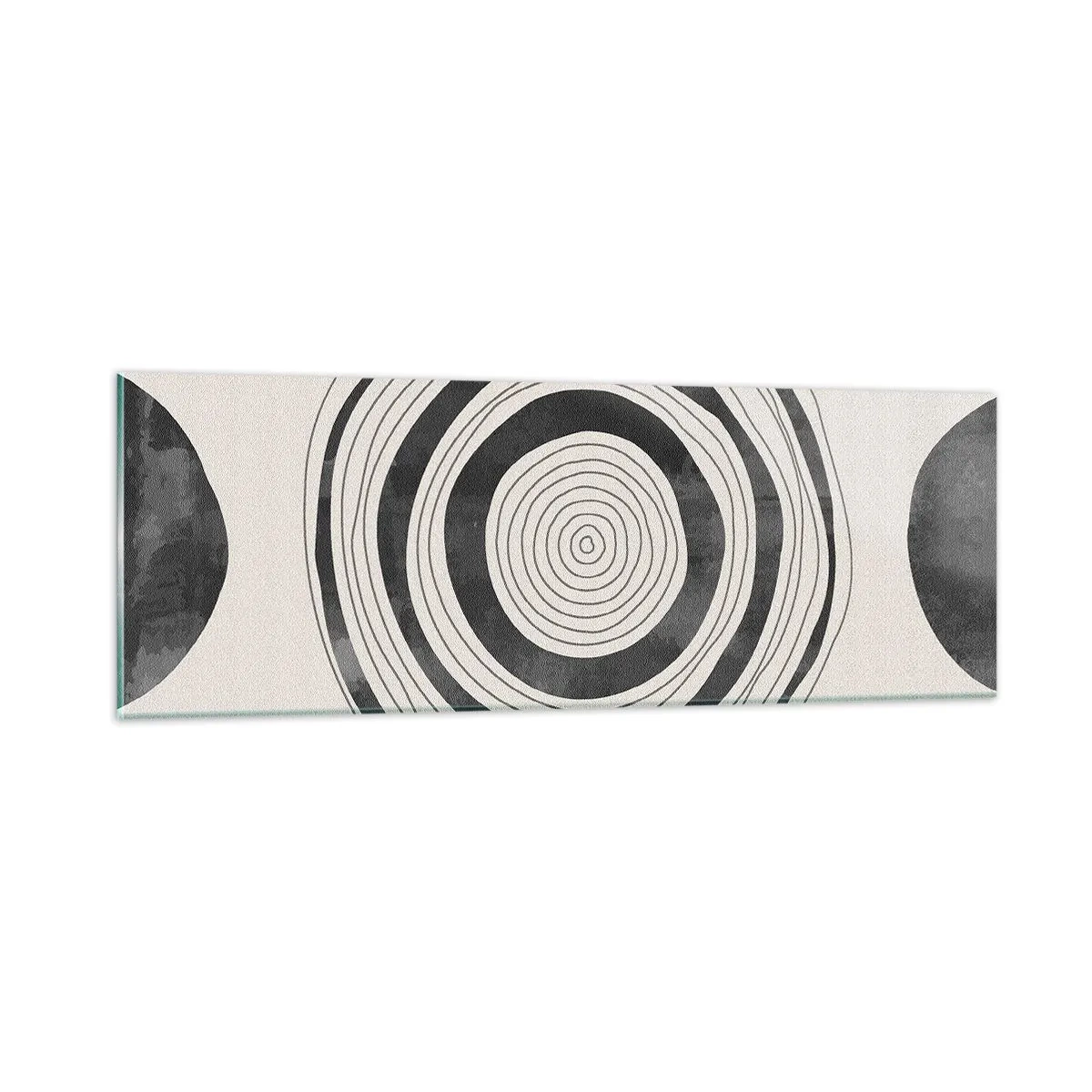 Obraz na szkle - Ważne to co pomiędzy - 90x30 cm