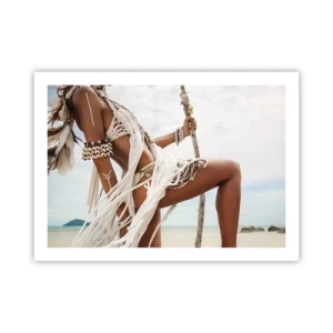 Plakat - Kapłanka słońca - 70x50 cm