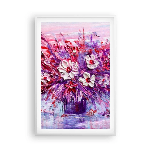 Plakat w białej ramie - Niewinność i namiętność - 61x91 cm