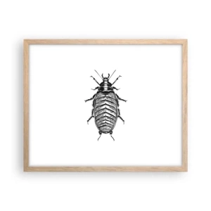 Plakat w ramie jasny dąb - Co za okaz! - 50x40 cm