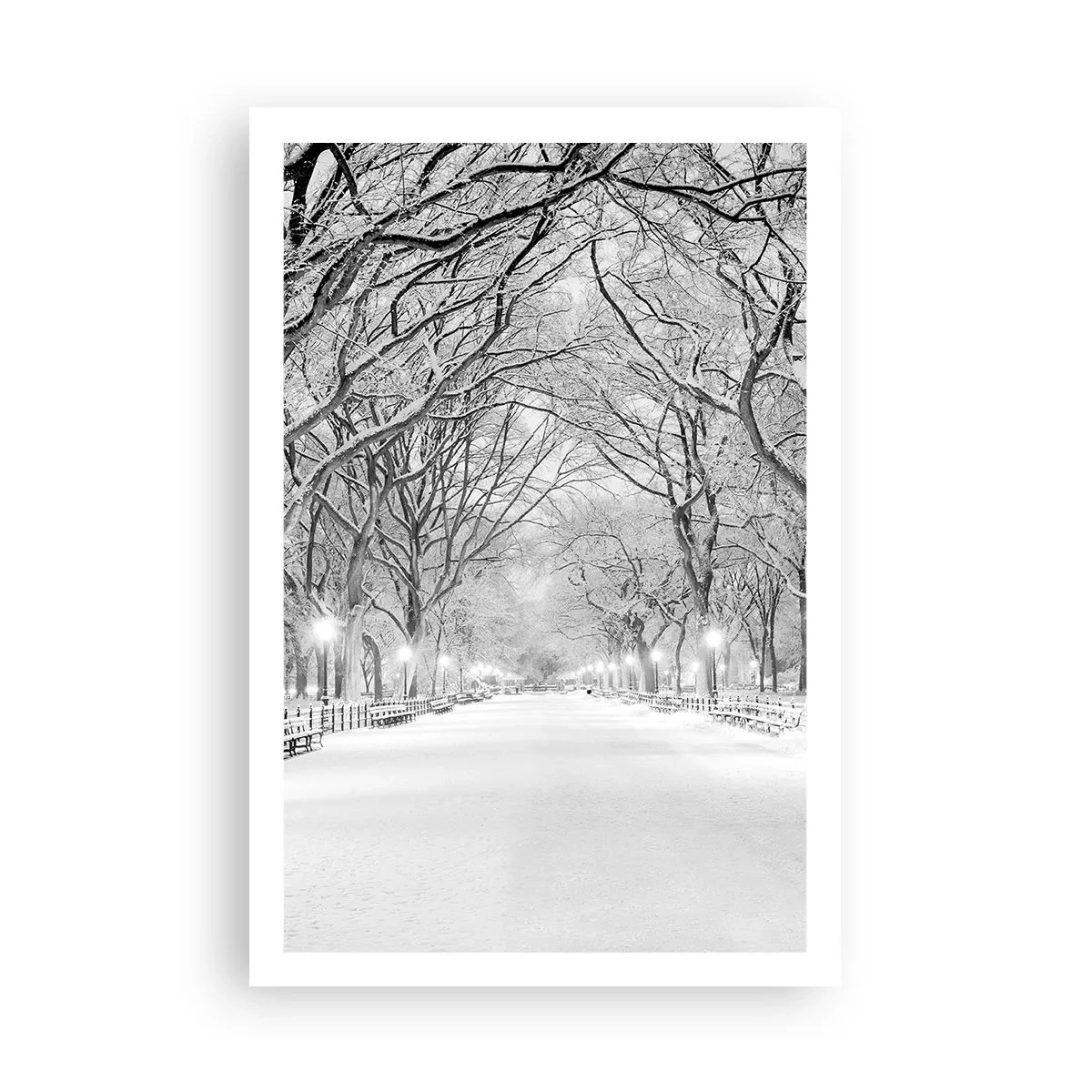Plakat - Cztery pory roku – zima - 61x91 cm
