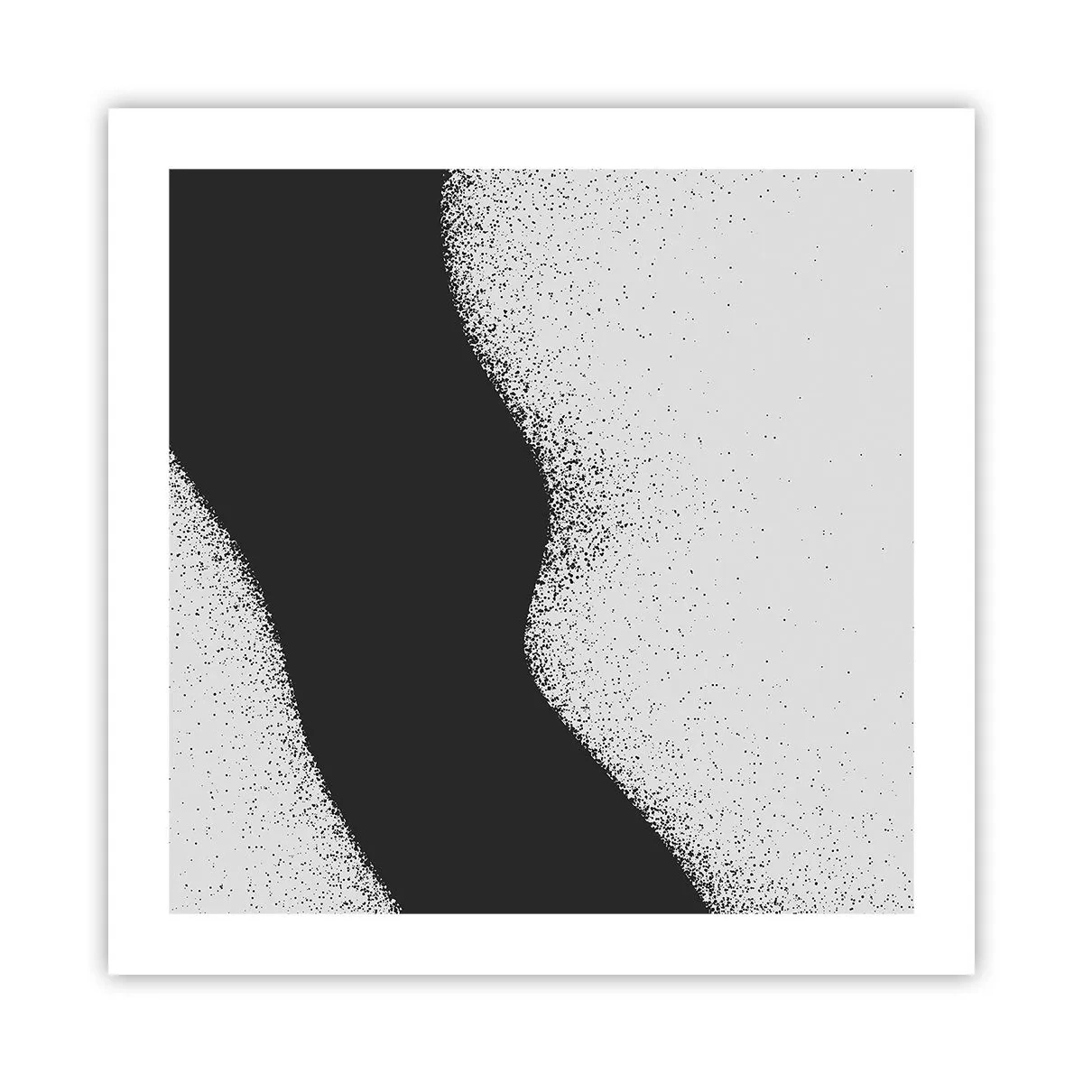 Plakat - Płynna równowaga - 50x50 cm