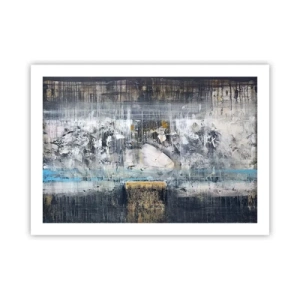 Plakat - Jak po lodzie, jak po grudzie - 70x50 cm
