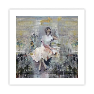 Plakat - Klasyczna i nowoczesna - 40x40 cm