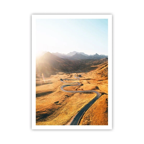 Plakat - W złotej dolinie - 70x100 cm