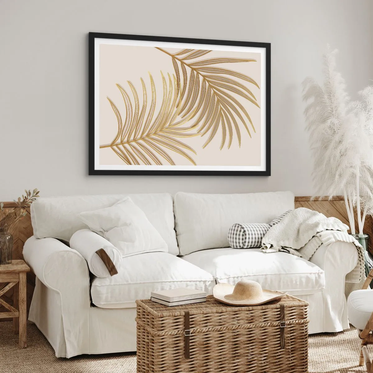 Plakat w czarnej ramie - Złota Palma! - 91x61 cm