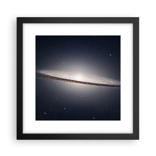 Plakat w czarnej ramie - Dawno temu w odległej galaktyce… - 30x30 cm