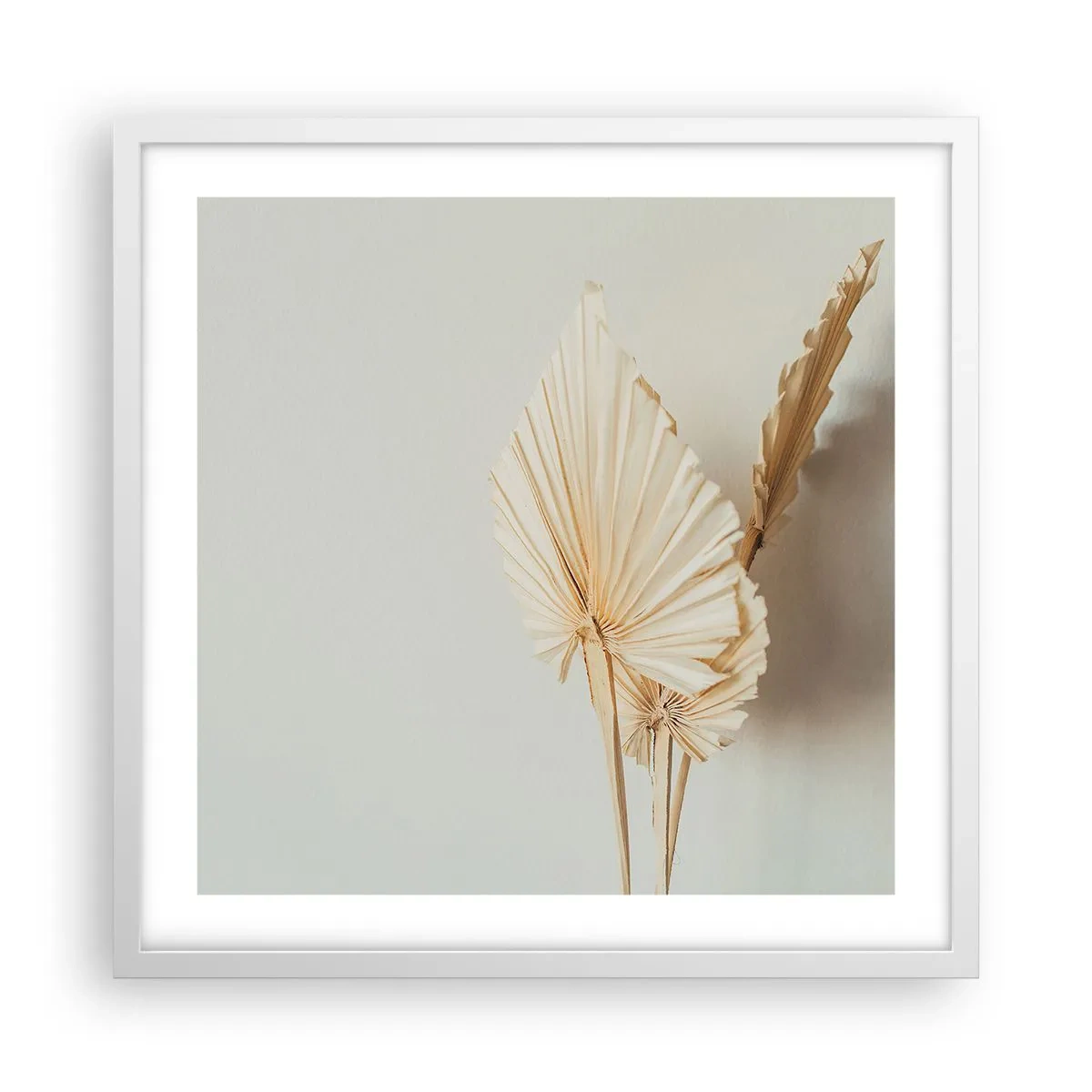 Plakat w białej ramie - Gdy potrzebne ukojenie - 50x50 cm