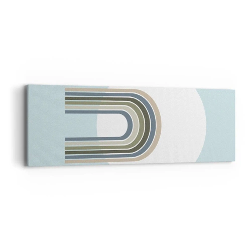 Obraz na płótnie - Nieodparte przyciąganie - 90x30 cm