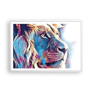 Plakat w białej ramie - Mądrość natury - 100x70 cm