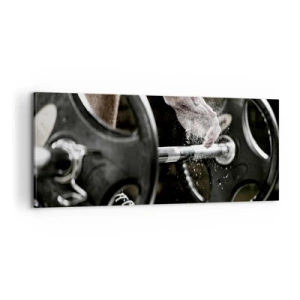 Obraz na płótnie - Wyzwanie podjęte! - 100x40 cm