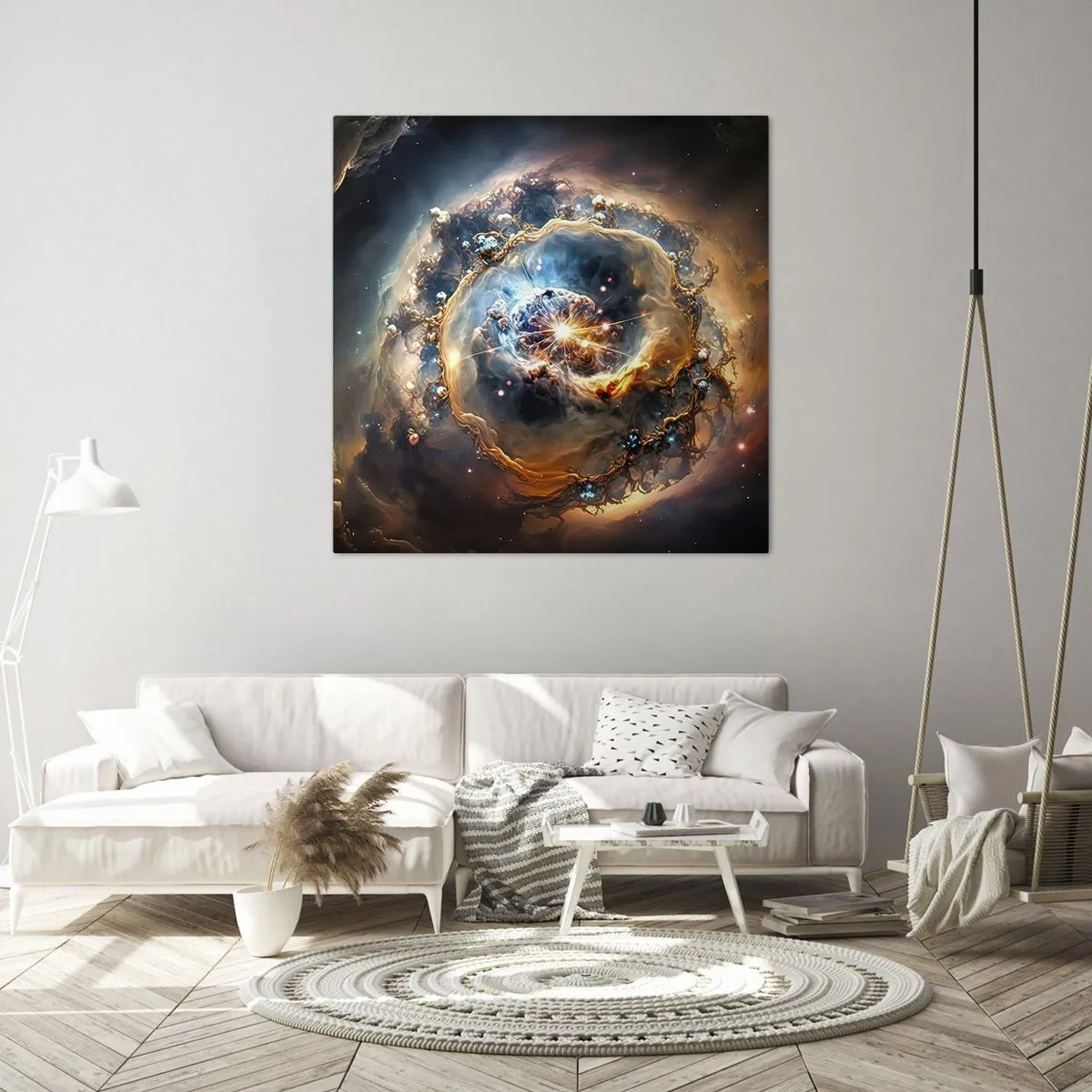 Obraz na płótnie - Początek - 50x50 cm