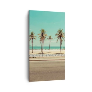 Obraz na płótnie - Na straży plaży - 45x80 cm