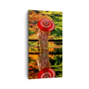 Obraz na płótnie - W świątyni natury - 55x100 cm