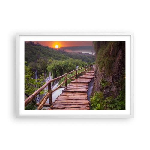 Plakat w białej ramie - Piękno nie do uwierzenia - 70x50 cm