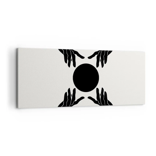 Obraz na płótnie - Tajemny znak - 100x40 cm