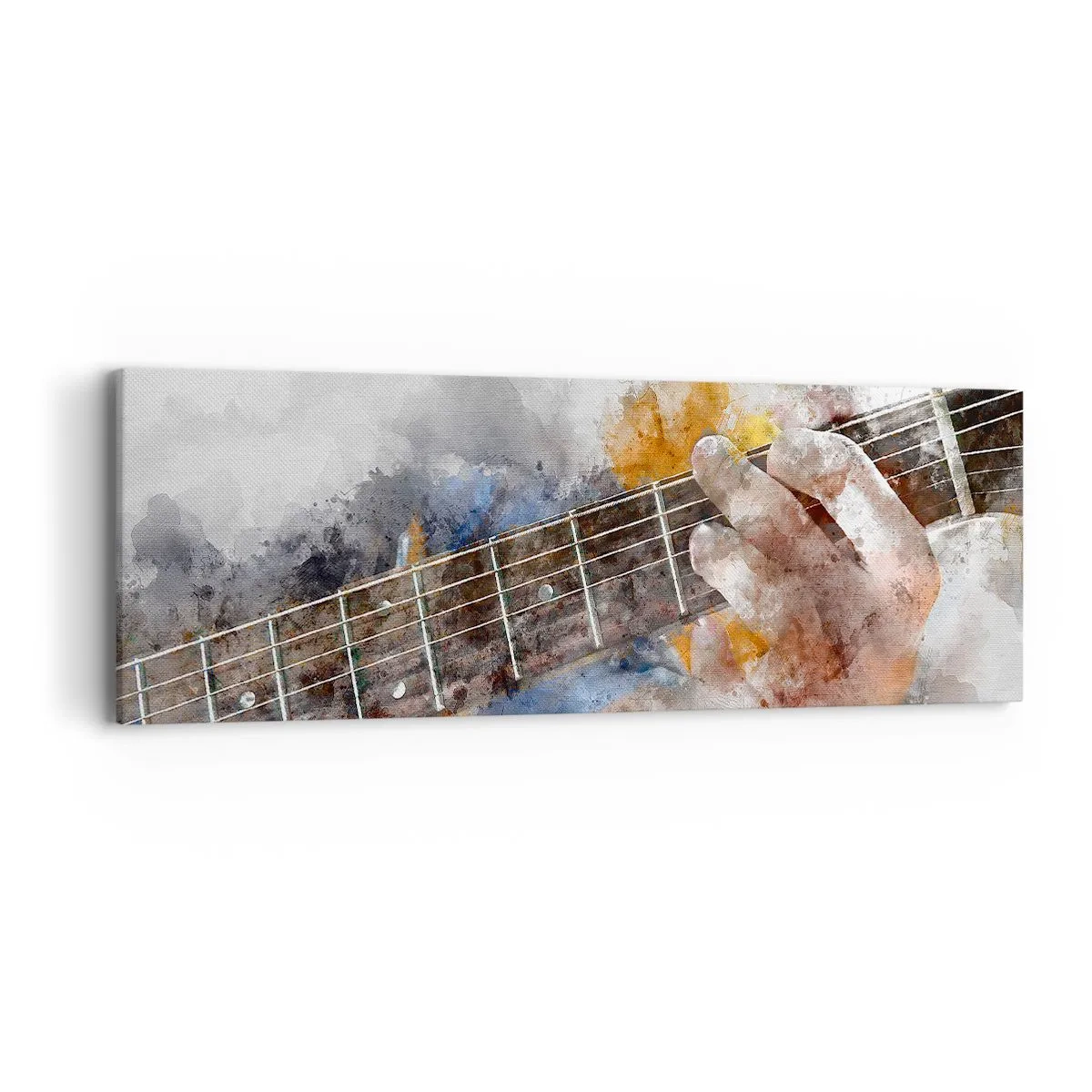 Obraz na płótnie - Poezja między strunami - 90x30 cm