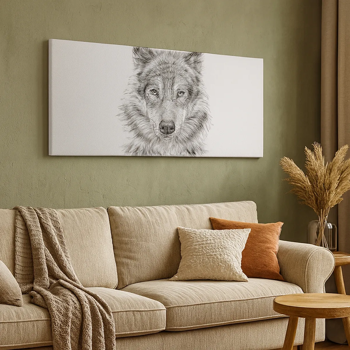 Obraz na płótnie - Urodzony przywódca - 30x30 cm