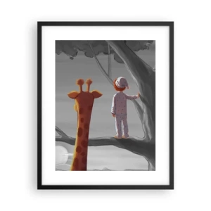 Plakat w czarnej ramie - To się naprawdę dzieje - 40x50 cm